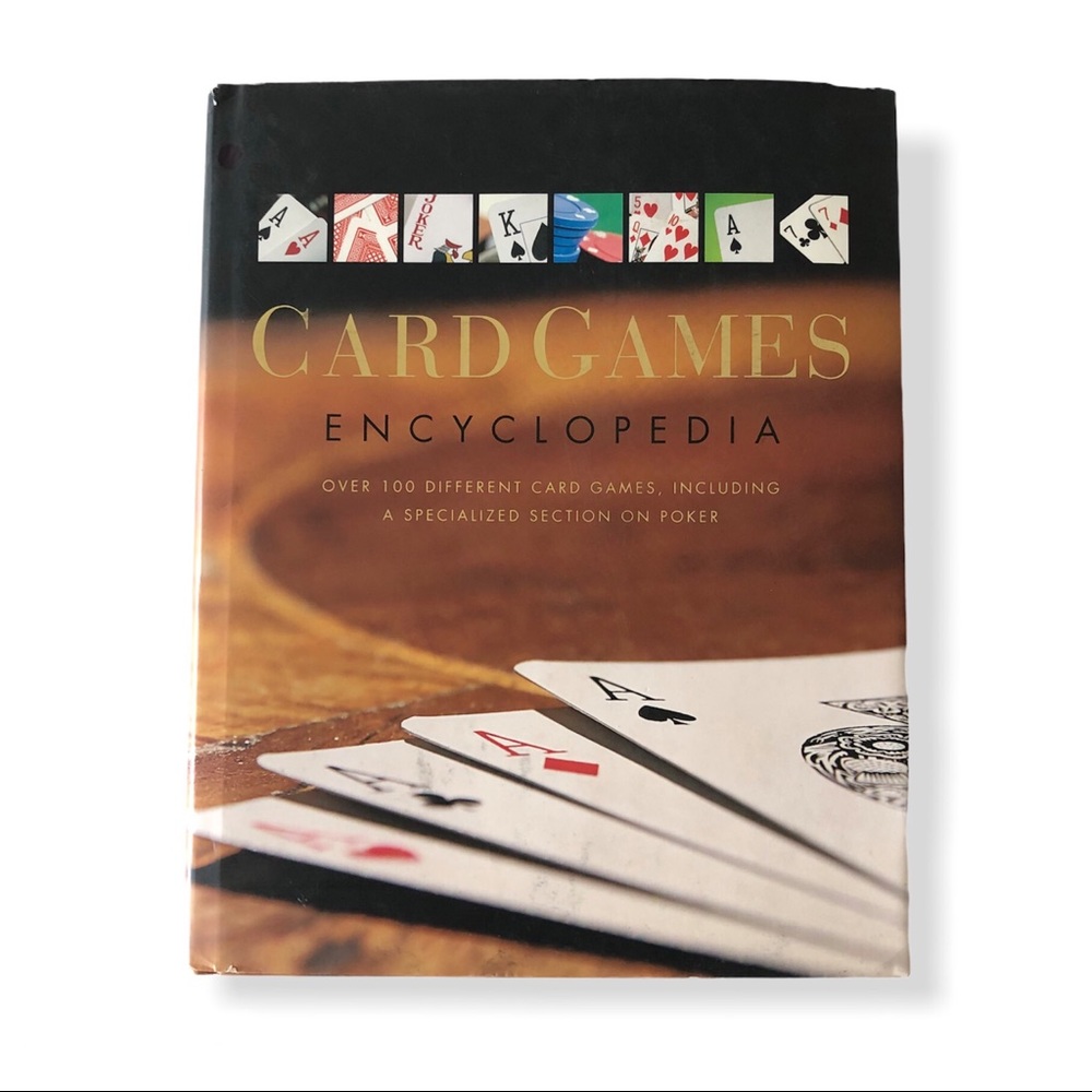 Card Games Encyclopedia Hardcover Book